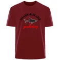 thumbnail image 5 of Camiseta cómoda y transpirable de algodón 100 % para hombre, estilo callejero de Shark Harajuku, ropa informal de moda para hombre, 5 of 5