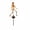 A002- Saffron, variant on Solar Powered Halloween Skeleton Stake Light with Orange LED and Waterproof Ground Spike, Outdoor Yard Garden Decoration for Halloween Decor 1 Piece