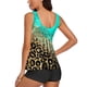 thumbnail image 3 of WILLBEST Trajes de Baño Mujer Dos Piezas Traje de Baño Tankini Para Mujer Traje de Baño de Dos Piezas Conjunto de Tankini de Cintura Alta Traje de Baño Sexy, 3 of 4