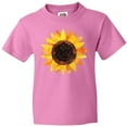 thumbnail image 3 of Inktastic Summer Grunge Sunflower Youth T-Shirt, 3 of 5
