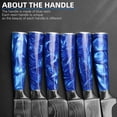 thumbnail image 5 of 12PCS Kitchen Knives Set,Stainless Steel Blue Diamond Knife Set with Knife Block and Sharpener,Blue, 5 of 10
