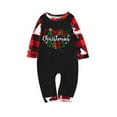 thumbnail image 2 of Penkiiy Pyjamas de Noël pour Famille Ensemble Assorti, Pyjamas de Noël à Carreaux Rouges pour Femmes Hommes Enfants Rouge 9-12 Mois, 2 of 4