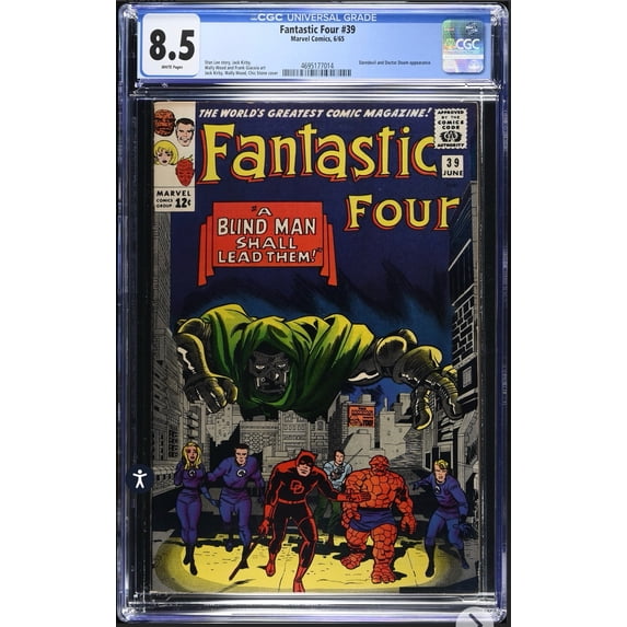 Fantastic Four #39 - CGC 8.5 Comic Book