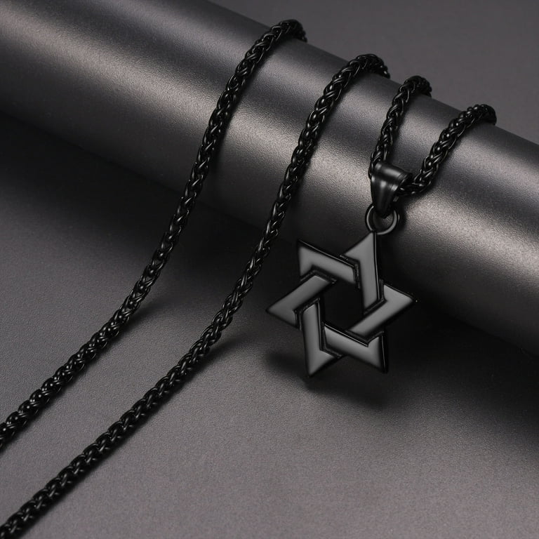 24 Black Stainless Steel Ball Chain by Stephen David Leonard