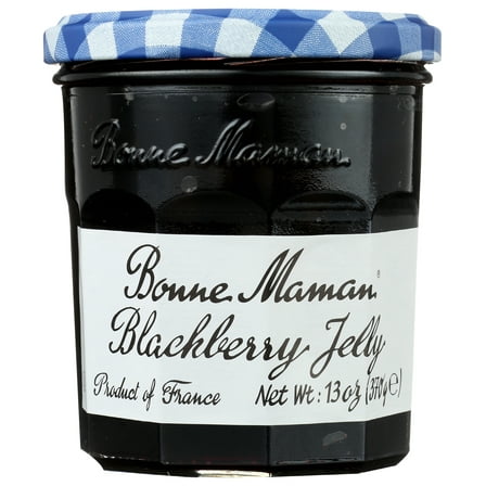 Pack of 6, Bonne Maman Blackberry Jelly, 13 oz