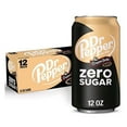 thumbnail image 6 of Dr Pepper Cream Zero Sugar Soda 12oz Cans, 24 Units, 6 of 6