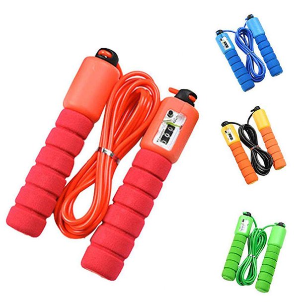 Lot de 2 cordes à sauter longues tressées en coton de 4,8 2,7 m, pour Lot de 2 cordes à sauter longues tressées en coton de 4,8 2,7 m, pour