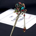 thumbnail image 6 of Suytable Luxury Butterfly Chopsticks Tassel Hairpin, 6 of 8