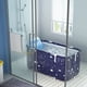 thumbnail image 4 of Juego de bañera portátil plegable multifuncional espesante bañera de hidromasaje para el hogar salón tipo 1 respaldo de bañera asiento bomba infladora, 4 of 5