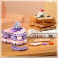 thumbnail image 5 of Cake Building Blocks Set, Party Favors For Kids, Food Mini Building Blocks , Prize For Kids Classroom,Valentine Gifts Birthday Gifts For Kids Girl Boy Shuflei, 5 of 7