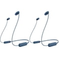 thumbnail image 1 of Auriculares intraurales inalámbricos Bluetooth Sony WI-C100 con micrófono incorporado, azules, (paqu, 1 of 8