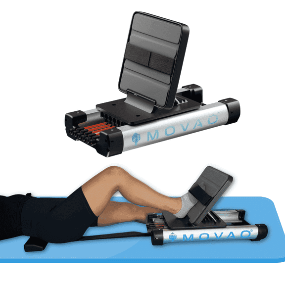 MOVAO Mini In-Bed Leg Press | Portable Rehab, 6 Levels to 66 lb