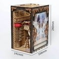 thumbnail image 4 of The Missing Piece- DIY Wooden Diagon Alley Book Nook Kit, 4 of 4