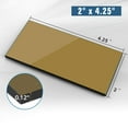 thumbnail image 3 of TRQWH 5pcs Welding Hardened Glass Gold Lens Shade 10 Darkening Filter Plates 2" x 4.25" HD Glass Welding Helmet Lens, 3 of 7