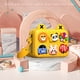 thumbnail image 5 of Bolso para niños Qarigey Diseño lindo Suavidad Regalo de Navidad Paquete de cofre pequeño liviano Múltiples patrones Amarillo, 5 of 6