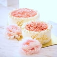 thumbnail image 2 of Adornos para tartas HeartYue Happy Valentine's Day Love Gold, 20 unidades, 2 of 7