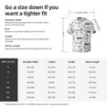 thumbnail image 5 of Goofa Dachshund Dog Puppy Printed Men's Casual Short-sleeved Shirt,Lightweight Breathable Button-down,Summer Casual men's top,Versatile Fashion shirt-, 5 of 7