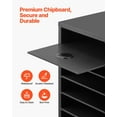thumbnail image 5 of VEVOR Literature Organizer, 27 Compartments Office Mailbox with Removable Shelves, Wooden Mailbox Sorter Particle Board Office Home Classroom Storage, File Sorter for Files, Documents, Papers, Black, 5 of 18
