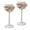 Pink, variant on 2 Pcs Conch SeaShell Wine Glasses Wedding Glasses Martini Glasses Drinkware Drinking Stemware for Birthday Wedding Beach Bridesmaids Anniversary Party