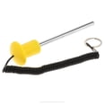 thumbnail image 1 of jinwen Weight Stack Pin Accessories Multipurpose Stainless Steel Weight Machine Pin Yellow 8x100mm, 1 of 9