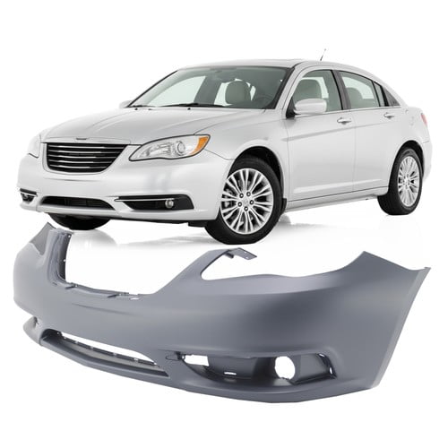 Primed Front Bumper Cover Fascia for 2011 2012 2013 2014 Chrysler 200 11-14