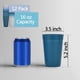 thumbnail image 3 of Vasos Homestockplus de 16 oz, 【Juego de 12】 Vaso irrompible, reutilizable, apto para microondas y lavavajillas, sin BPA, ecológico, vasos de paja de trigo para agua, leche, jugo, refrescos y más, 3 of 6