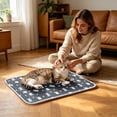 thumbnail image 4 of Dog Cooling Mat 2.0, 20" x 28" Thick & Durable Cooling Mat for Dogs, Waterproof Ice Silk Cooling Mat for Dogs & Cats, Portable & Washable Pet Cooling Blanket, Beds for Summer Washable & Non-Toxic, 4 of 4