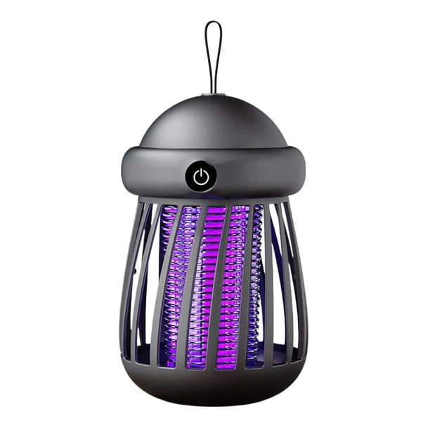 Advancent Lámpara antimosquitos con luz ultravioleta ABS, potente control de mosquitos para todas las escenas, lámpara fácil de usar. Electrodomésticos gris