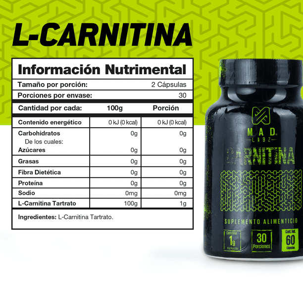 where to buy l-carnitine near me Ynsadiet L Carnitina 60 cápsulas main image 1