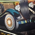 thumbnail image 4 of Yosemite Home Decor "Detroit Legends" 3D Collage Glass Wall Art in Multi-Color, 4 of 5