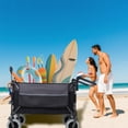 thumbnail image 6 of Garden Carts with Multi-Functional Push-Pull Folding Design, Rotating Handle & 9x4 Beach Tires, 6 of 27