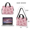 thumbnail image 3 of FORMRS 16" Laptop Bag Carrying Sleeve Case with Handle Travel Shoulder Briefcase, Phones and Hearts, 3 of 8