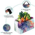 thumbnail image 3 of Jellyfish Large Capacity Reusable Oxford Cloth Laundry Organizer: Foldable Laundry Basket, Bag, and Picnic Basket, 3 of 7