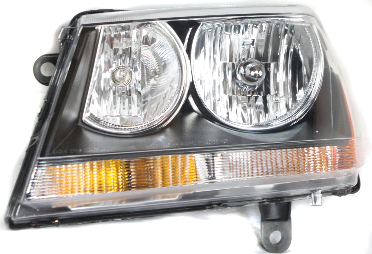 Headlight Compatible With 2008-2010, 2012-2014 Dodge Avenger Left Driver Halogen With bulb(s)