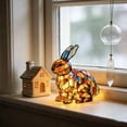 thumbnail image 6 of Specollect 1 Pcs Bunny Night Light Table Lamp for Home Decor, Vintage Style LED Desk Light with Cute Pet Design, 6 of 9