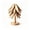 Beige, variant on Wooden Trivets for Hot Dishes - 4 Pack Heat Resistant Pot Holders & Pads - Foldable Tree Shape Wooden Hot Mats for Kitchen Countertop & Table Protection