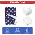 thumbnail image 5 of Sm:)e American Flag Patriotic 4th of July Tablecloth 60 x 84 Inch, 5 of 7