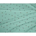 thumbnail image 4 of oneOone Polyester Lycra Fabric Leaves & Rose Flower Printed Craft Fabric BTY 56 Inch Wide, 4 of 4