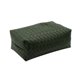 thumbnail image 1 of Dinheiro Caja de pañuelos rectangular cubo de piel sintética tejida para caja facial, soporte para bandeja organizador para casa, mesa, oficina, coche, baño decorativo, 1 of 5