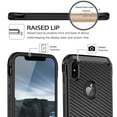 thumbnail image 4 of Carbon Fiber Hard Case For iPhone 15 Plus with Tempered Glass Screen Protector, 4 of 8