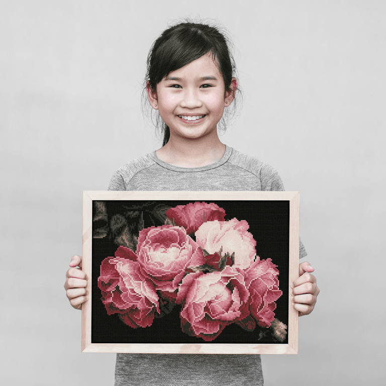 Diamond Dotz Vintage Roses Diamond Painting Kits for Adults Diamond Dotz Vintage Roses Diamond Painting Kits for Adults