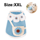 thumbnail image 2 of Camisetas de algodón para perros pequeños, ropa de verano para mascotas, bonito chaleco de girasol, camisetas para cachorros y gatos, disfraces para niñas, 2 of 5