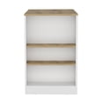 thumbnail image 3 of Doyle Island Engineered Wood White and Light Oak, 3 of 7