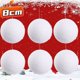 thumbnail image 3 of 6/60 bolas de nieve de espuma blanca, bolas de nieve artificiales falsas, adornos de piel para árbol de Navidad, colgantes para niños, decoración para fiesta de Navidad y Año Nuevo, 3 of 5