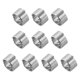 thumbnail image 1 of Uxcell 10pcs M18 x 1.5 1D Inserciones de rosca de alambre Kit de reparación tipo helicoidal de acero inoxidable 304, 1 of 7