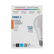 Cree 100W Equivalent Soft White (2700K) A21 Dimmable Exceptional Light Quality LED Light Bulb