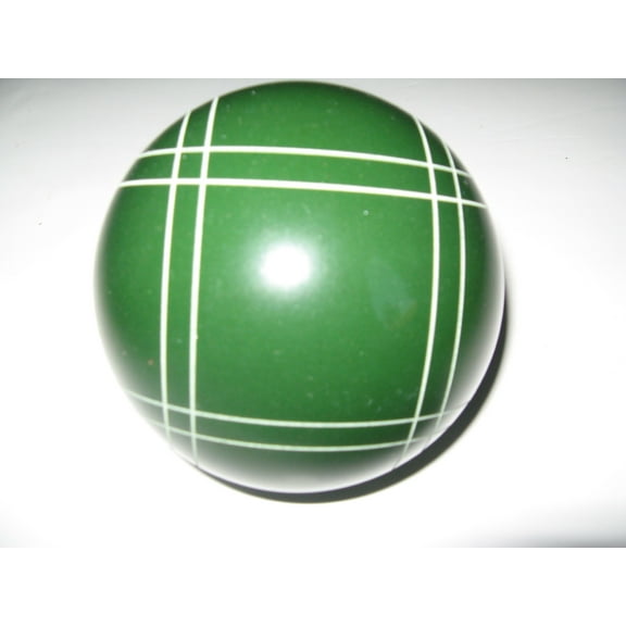EPCO Replacement Bocce Ball with Close Curvey Stripes - Single Green 110mm