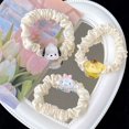 thumbnail image 2 of Jelly Transparent Sanrio Hair Loop Cute Japanese and Korean Ins Student Kulomi Sweet Hair Rope Large Intestine Hair Loop Headwear, 2 of 5