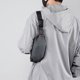 thumbnail image 3 of Bolso de pecho informal para hombre, para exteriores, sencillo, impermeable, bandolera de hombro, bolso de cintura de moda para estudiantes universitarios, 3 of 6