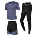 thumbnail image 2 of Ropa deportiva de Chándal Colco con tejido deportivo transpirable secado elasticidad Azul oscuro L, 2 of 8